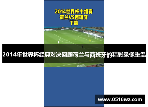 2014年世界杯经典对决回顾荷兰与西班牙的精彩录像重温